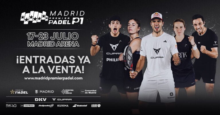 Cuadros Premier Padel Madrid 2023