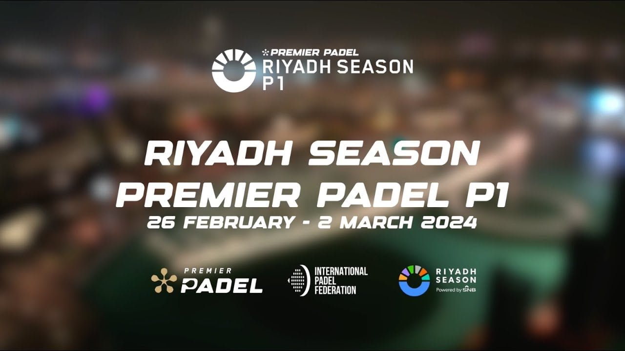 Enfrentamientos y Retransmisión Premier Padel Riyadh Lunes 26