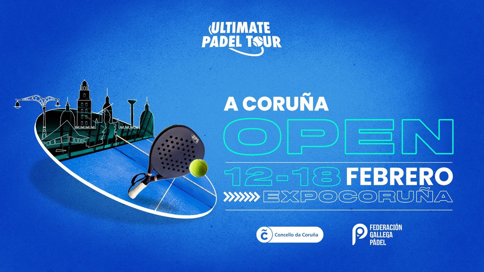 El nuevo circuito Ultimate Padel Tour comenzará en La Coruña